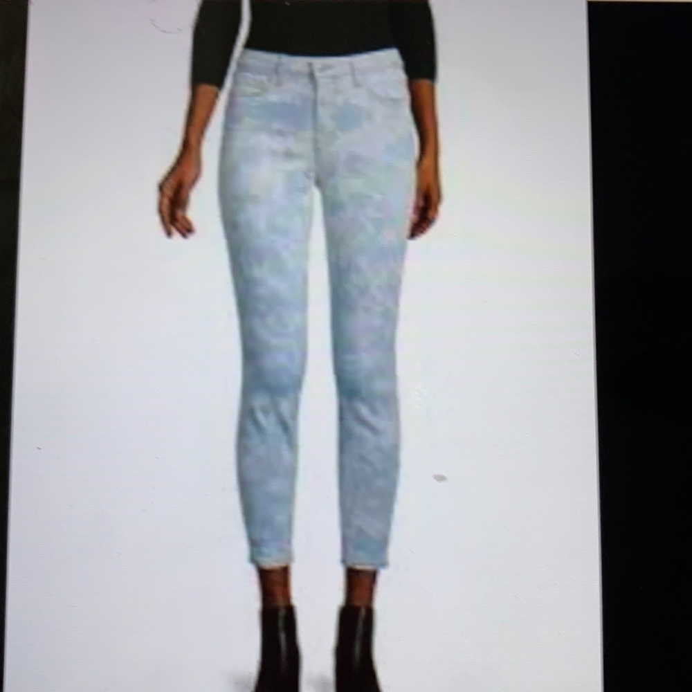 L’agence Printed Skinny Jeans 29